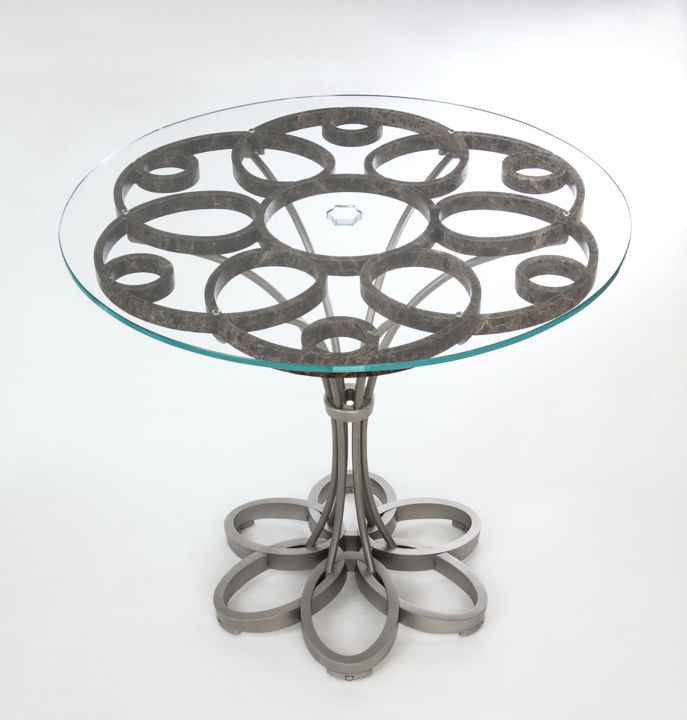 Diseño titulada "table "MAGMA" (natu…" por Nenad Petrovic, Obra de arte original, Mueble