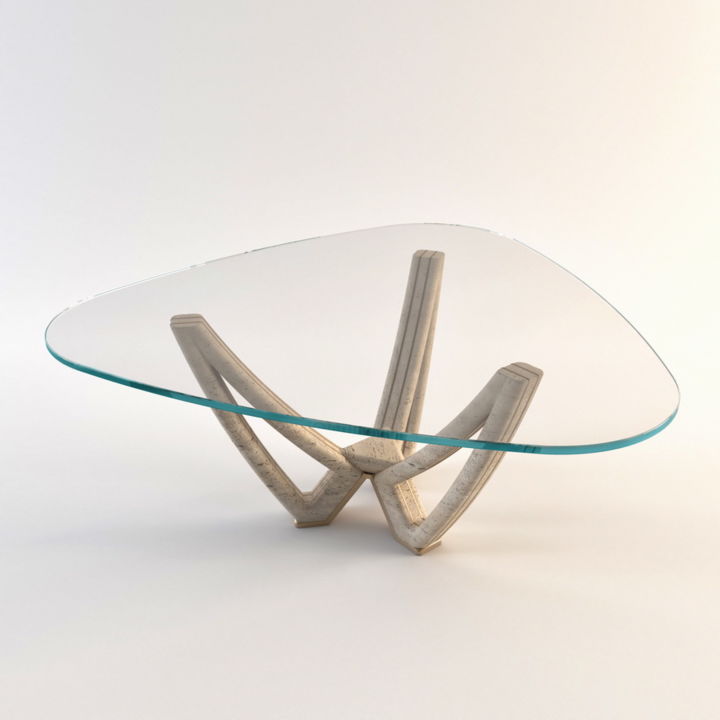 Design titled "Table "TRIXY"  (nat…" by Nenad Petrovic, Original Artwork, Furniture