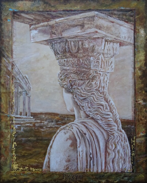 Pittura intitolato "Remembering The Acr…" da Sinisa Saratlic, Opera d'arte originale, Acrilico