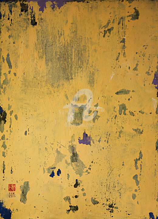 Картина под названием "A Silent Prayer" - Sio Montera, Подлинное произведение искусства, Акрил
