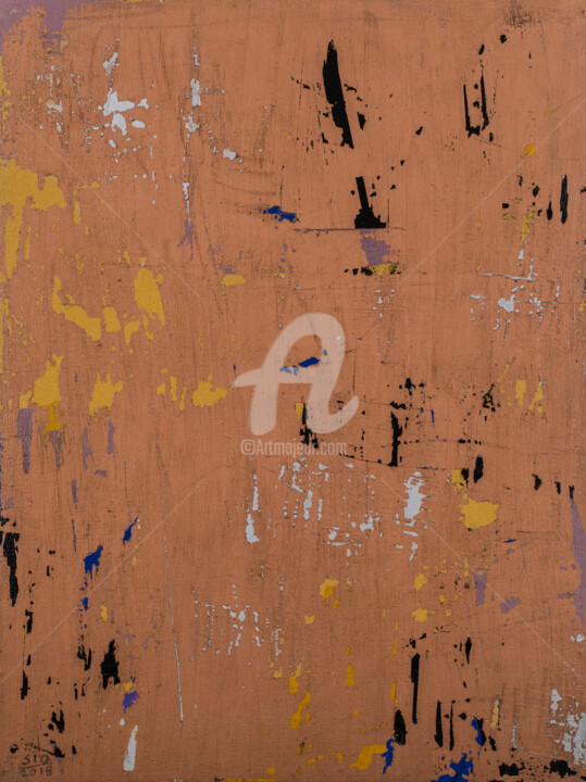 Pintura titulada "Limits of Self-Cont…" por Sio Montera, Obra de arte original, Acrílico Montado en Bastidor de camilla de m…