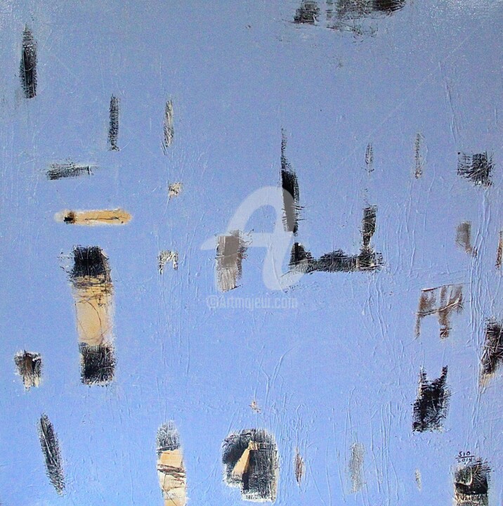 Malarstwo zatytułowany „A Composition of Ra…” autorstwa Sio Montera, Oryginalna praca, Akryl