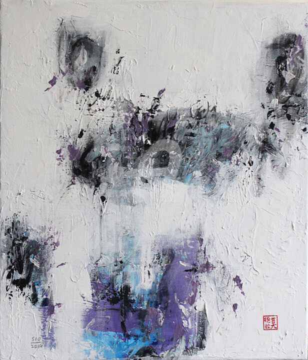 Painting titled "Oriental Epiphanies…" by Sio Montera, Original Artwork, Acrylic