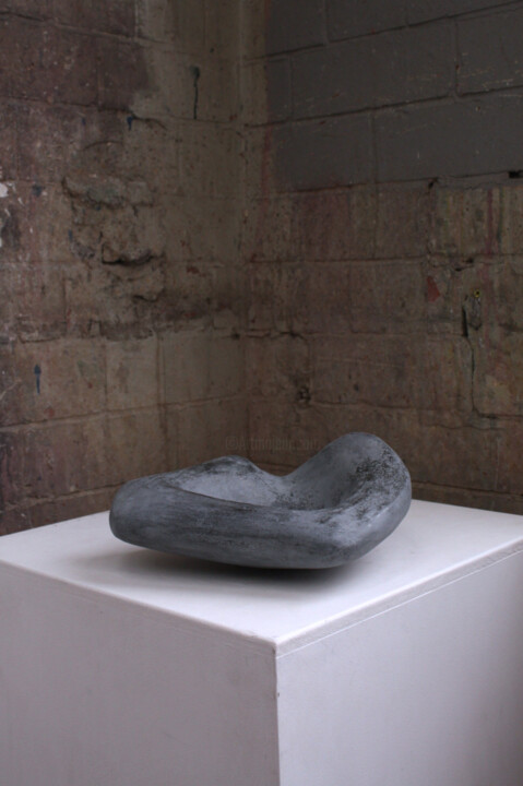 Sculpture titled "Between Rock 002" by Siobhán Joyce, Original Artwork, Plaster