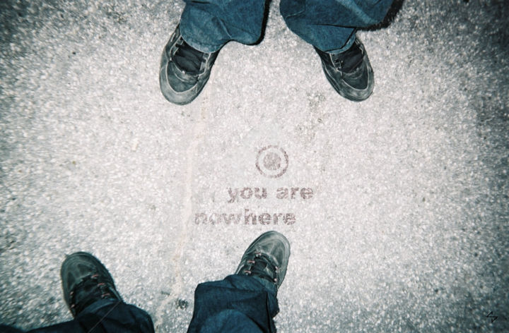 摄影 标题为“you are nowhere” 由Sirius, 原创艺术品, 操纵摄影
