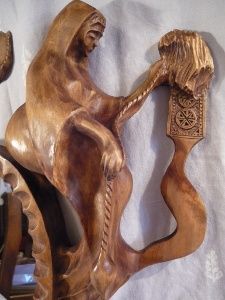 Sculpture titled "зеркало "судьбы" (м…" by Andrei Anikiev, Original Artwork