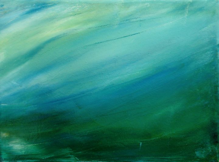 Картина под названием "Irish gale" - Anton White, Подлинное произведение искусства, Масло