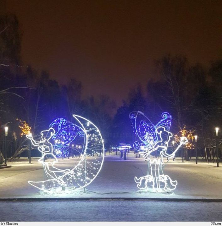 Фотография под названием "Кузьминки.Зима 2016…" - Sall Славик/Of, Подлинное произведение искусства