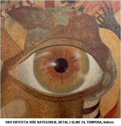 Pittura intitolato "Eye by entity high…" da Magichni Chicha, Opera d'arte originale