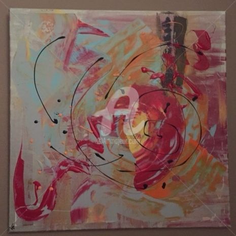 Peinture intitulée "where is the cat?" par Sly Sly, Œuvre d'art originale, Acrylique