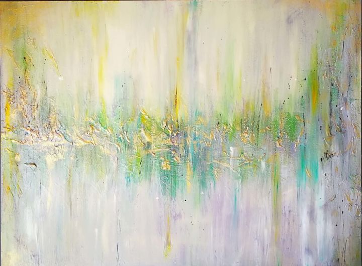 Peinture intitulée "ORION" par Sabrina Mairot, Œuvre d'art originale, Acrylique