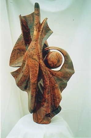 Sculpture intitulée "LA PEUR DE LA MERE" par Smarrai Anouar, Œuvre d'art originale