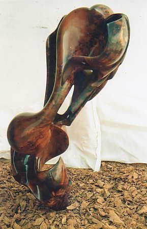 Sculpture intitulée "Le distant" par Smarrai Anouar, Œuvre d'art originale