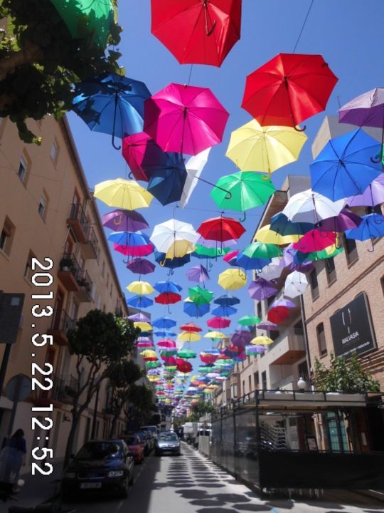 Fotografia intitolato "umbrela.jpg" da Salzitsa Milanova, Opera d'arte originale