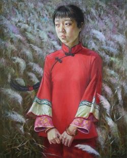 Painting titled "____O__072.jpg" by Ming Xin Su, Original Artwork, Oil