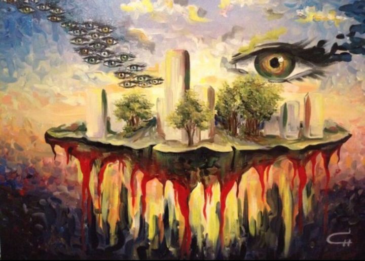 Pintura titulada "image.jpeg" por Nadi Paradoks, Obra de arte original, Oleo