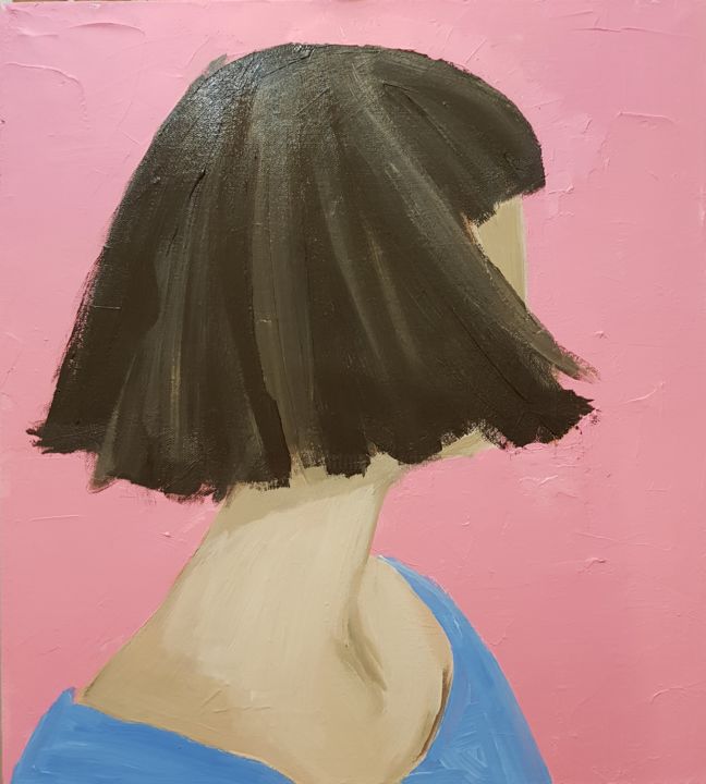 Картина под названием "Wind" - Наталья Синцова, Подлинное произведение искусства, Акрил Установлен на Деревянная рама для но…