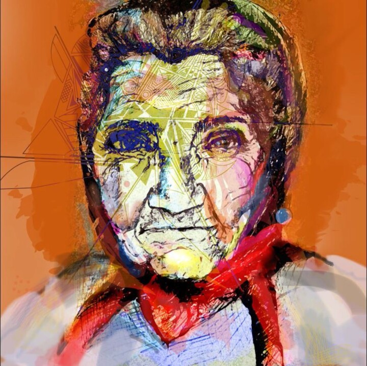 Arts numériques intitulée "gran-man.jpg" par So Aguessy Raboteur, Œuvre d'art originale, Autre
