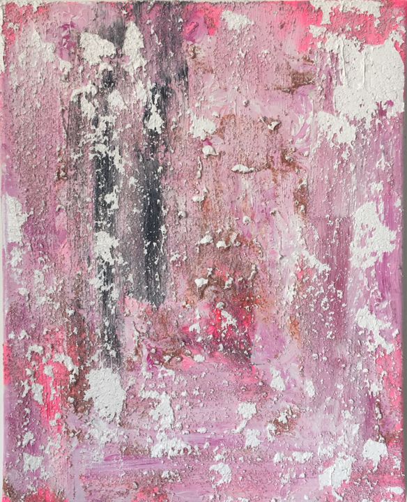 Peinture intitulée "Pink Room" par So Arty, Œuvre d'art originale