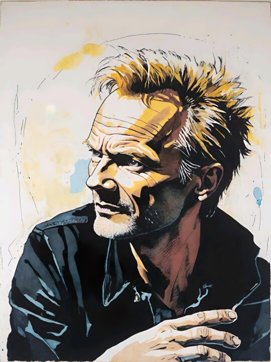 Arts numériques intitulée "Sting" par Sobalvarro, Œuvre d'art originale, Image générée par l'IA