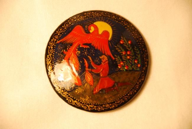 Artesanía titulada "Firebird" por Sofija, Obra de arte original