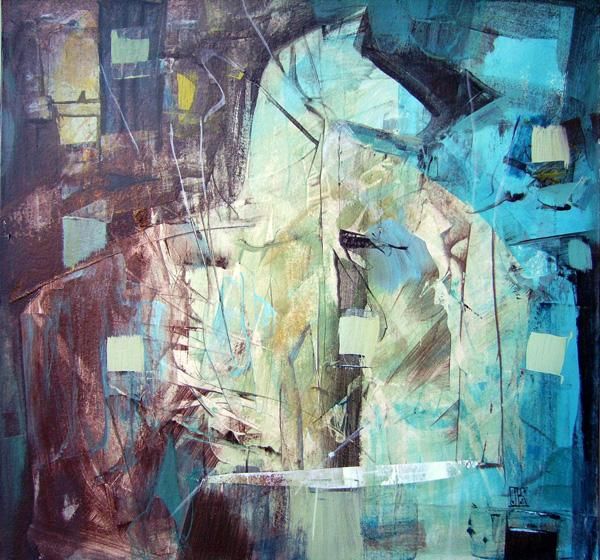 Картина под названием "Ночь" - Лидия Кузнецова, Подлинное произведение искусства