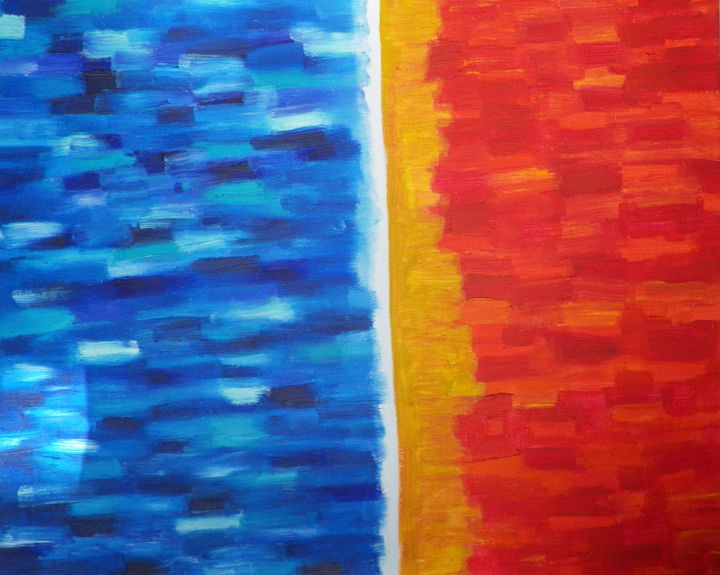 Peinture intitulée "Duo" par So Jàh, Œuvre d'art originale, Acrylique