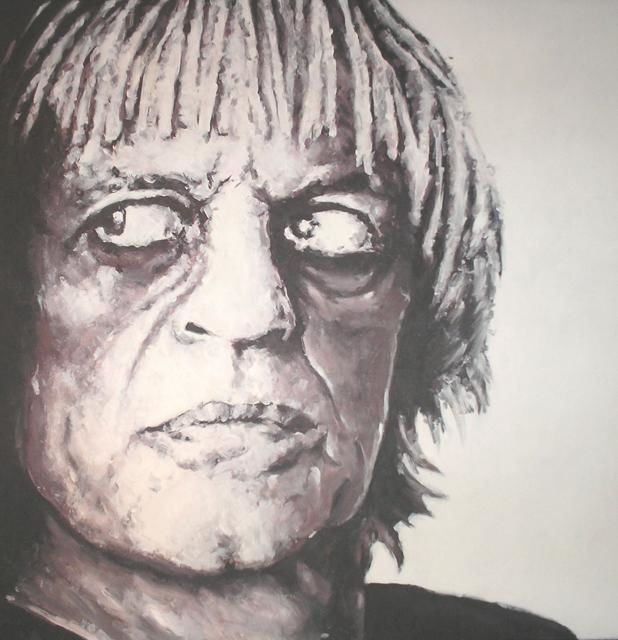 Painting titled "Klaus Kinski" by Sojo, Original Artwork