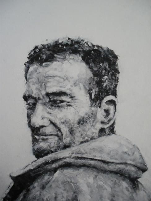 Painting titled "Eric Tabarly" by Sojo, Original Artwork