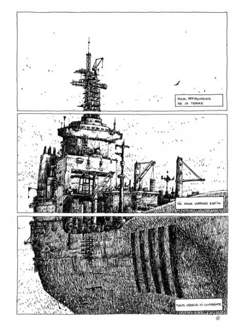 Drawing titled "Cargo, 2" by Sojo, Original Artwork
