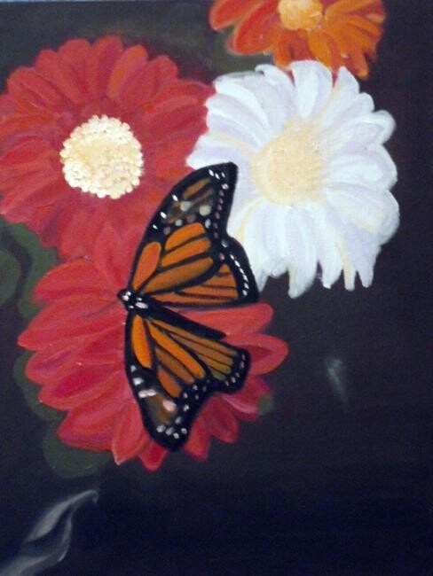Painting titled "MARIPOSAS" by Sol Garcia, Original Artwork, Other