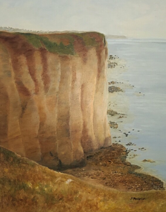 Voir dans une pièce Œuvre d'art: ETRETAT, la grande falaise