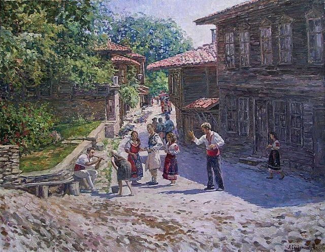 Pittura intitolato "All life - the game…" da Andrey Soldatenko, Opera d'arte originale, Olio