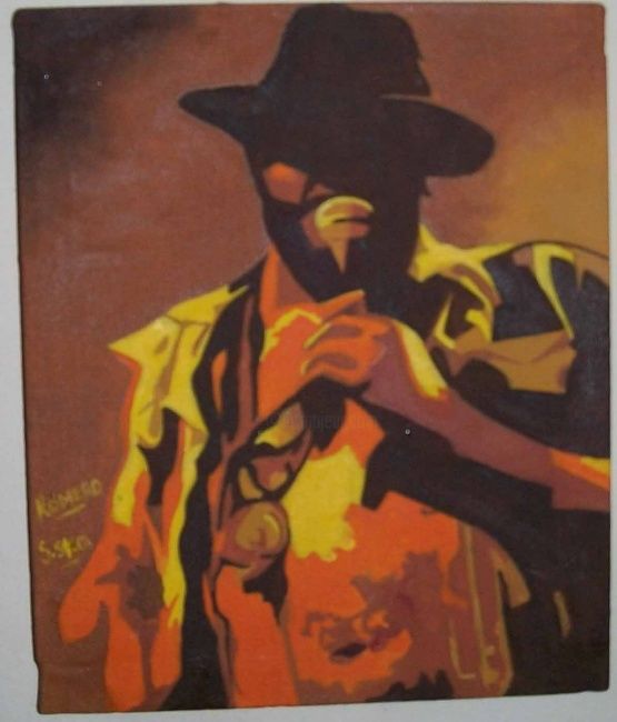 Pintura titulada "Romero" por Sole Ska, Obra de arte original, Oleo