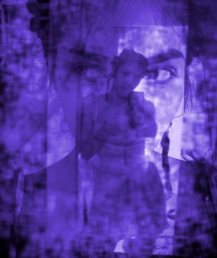 Photography titled "violeta" by Sole Ska, Original Artwork