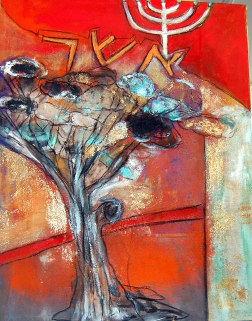 "tribus de israel II" başlıklı Tablo Soledad Fernandez tarafından, Orijinal sanat, Petrol