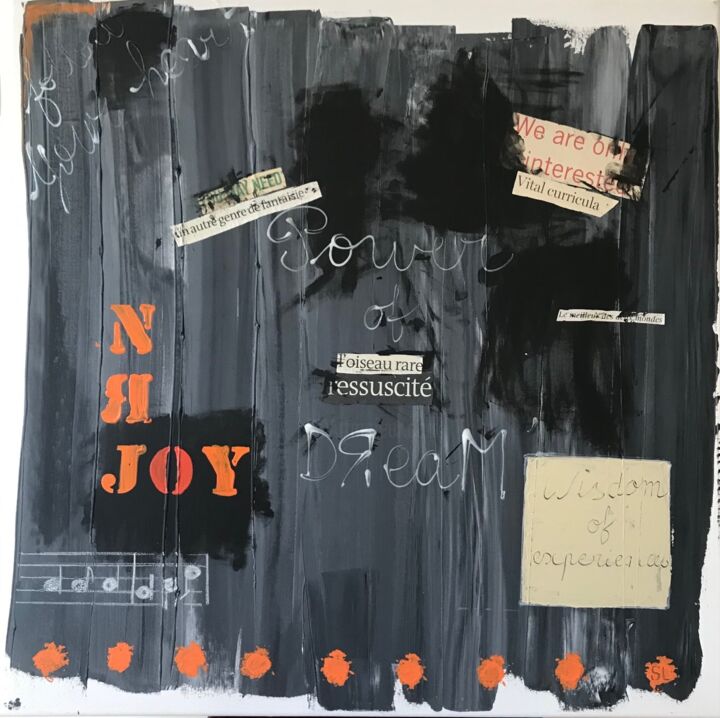 Pintura intitulada "Joy" por Soleole, Obras de arte originais, Acrílico