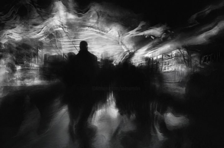 Photography titled "Travellers (2)" by Sol Marrades, Original Artwork