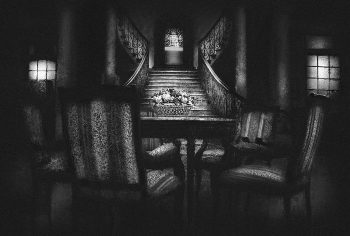 Photography titled "Circle for five men…" by Sol Marrades, Original Artwork, Analog photography