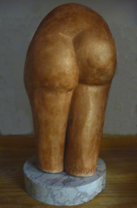 Sculpture titled "SECRETS INTIMES  Te…" by Sonia Mandel, Original Artwork, Terra cotta