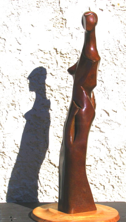 Sculpture intitulée "LA GARçONNE - ART D…" par Sonia Mandel, Œuvre d'art originale, Métaux