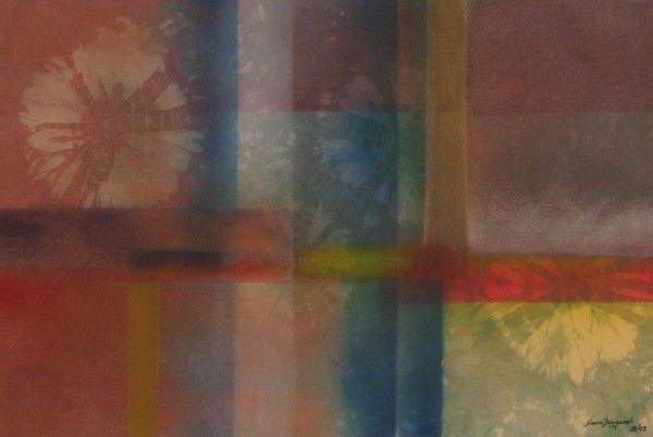 Pintura intitulada ""Transparências"" por Sonia Burgareli, Obras de arte originais, Óleo