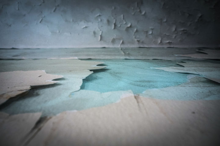 Fotografia intitolato "Hidden Lake" da Sonja Bajramovic, Opera d'arte originale