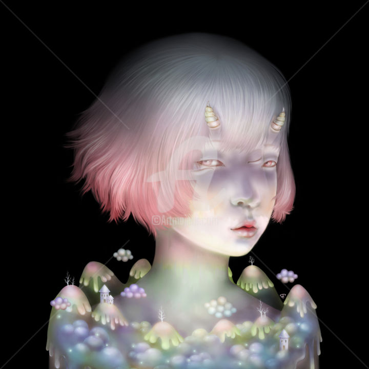Arts numériques intitulée "See You in the Dark" par Sonya Fu, Œuvre d'art originale