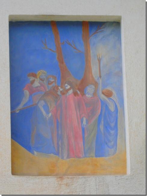 Malarstwo zatytułowany „Le baiser de Judas” autorstwa Sophie Dogor, Oryginalna praca