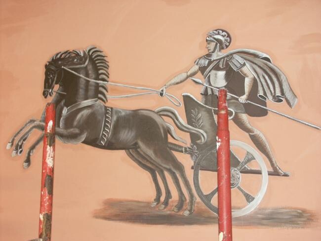 Painting titled "Le chevalier" by Sophie Dogor, Original Artwork