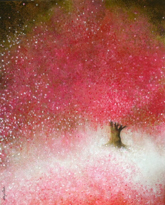 Картина под названием ""Clair-Obscur"" - Sophie Duplain, Подлинное произведение искусства, Акрил Установлен на Деревянная ра…