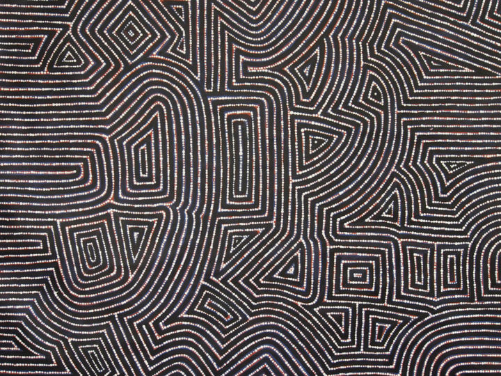 Peinture intitulée "Labyrinthe 2" par Sophie Eugène, Œuvre d'art originale