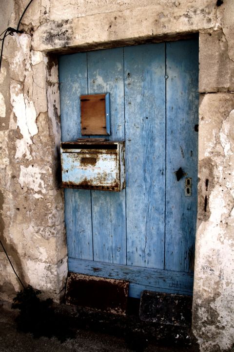 "La porte bleue" başlıklı Fotoğraf Sophie Hove tarafından, Orijinal sanat
