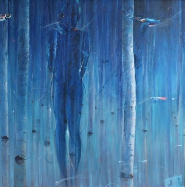Картина под названием "The Dream" - Sorin Iosub, Подлинное произведение искусства, Масло